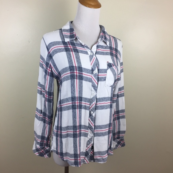 Rails Tops - RAILS Multi Color Plaids Checks Flannel Shirt